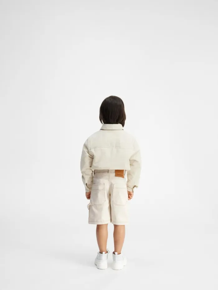 WomenMen Bottoms JACQUEMUS The DeNmes Kids039 Denim Shorts Offwhite WomenMen Bottoms JACQUEMUS The DeNmes Kids039 Denim Shorts Offwhite