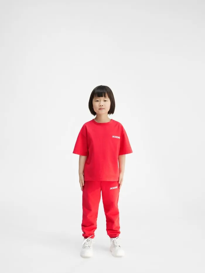 WomenMen Bottoms JACQUEMUS The Jacquemus Kids039 Track Pants Red