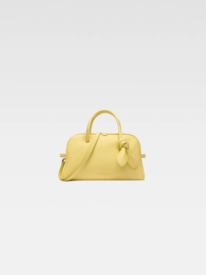 WomenMen Crossbody and Handbags JACQUEMUS The Small Turismo Light Yellow