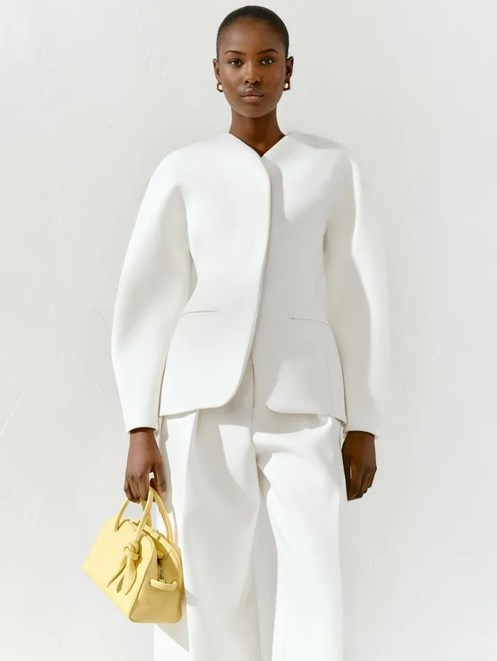 WomenMen Crossbody and Handbags JACQUEMUS The Small Turismo Light Yellow