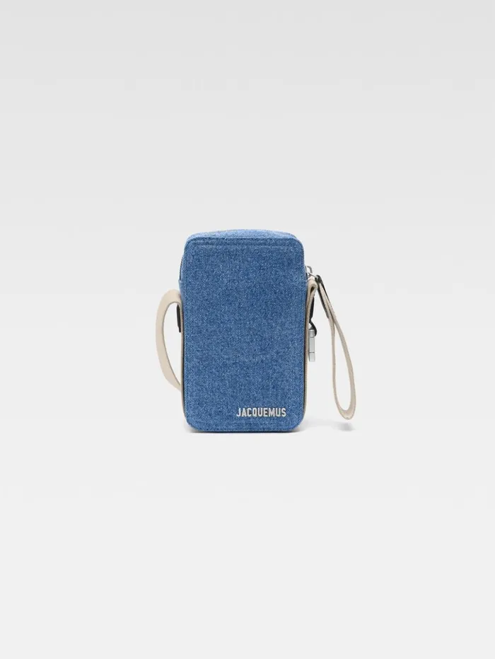 WomenMen Crossbody and Handbags JACQUEMUS The Vertical Cuerda Blue