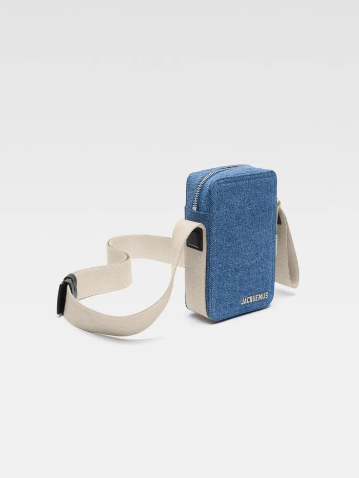 WomenMen Crossbody and Handbags JACQUEMUS The Vertical Cuerda Blue WomenMen Crossbody and Handbags JACQUEMUS The Vertical Cuerda Blue
