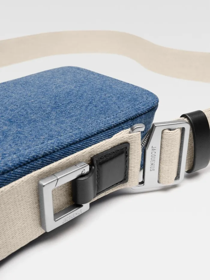 WomenMen Crossbody and Handbags JACQUEMUS The Vertical Cuerda Blue WomenMen Crossbody and Handbags JACQUEMUS The Vertical Cuerda Blue