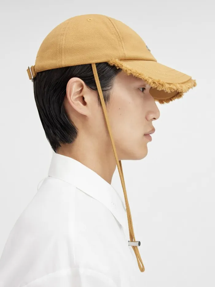 WomenMen Hats JACQUEMUS The Artichaut Cap Beige WomenMen Hats JACQUEMUS The Artichaut Cap Beige