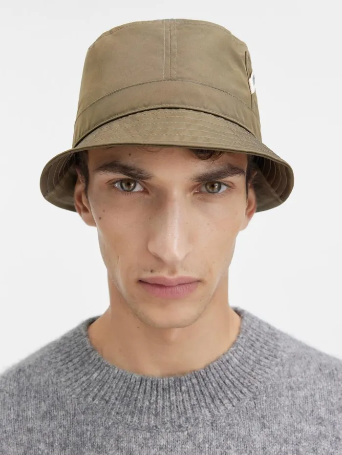 WomenMen Hats JACQUEMUS The Ovalie Bucket Hat Khaki