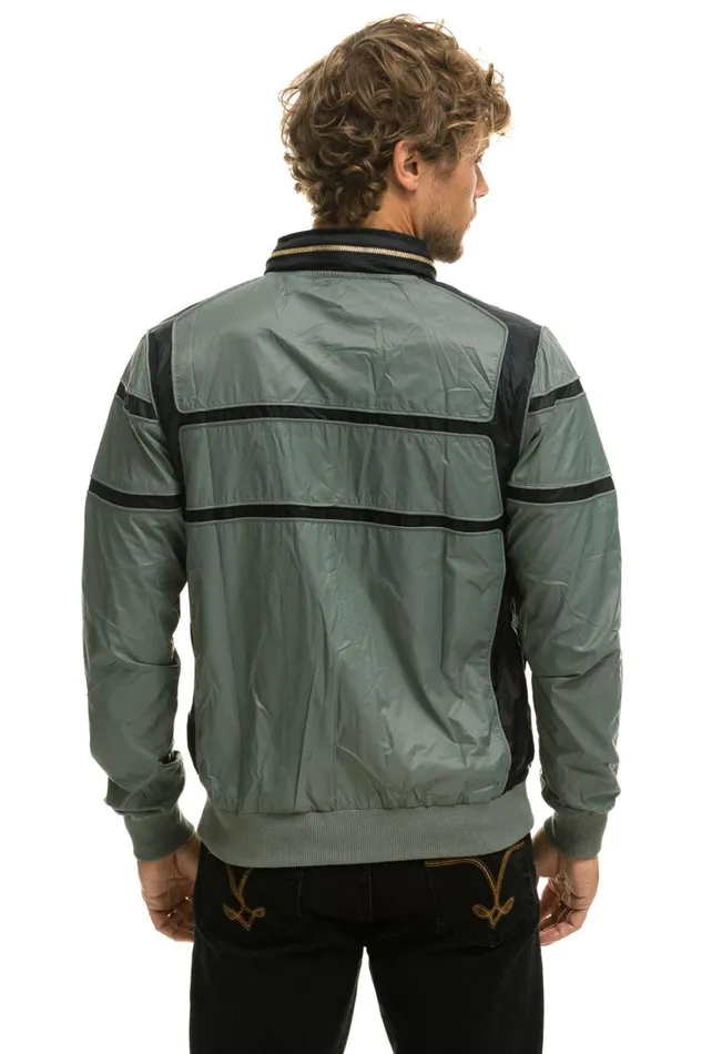 WomenMen Outerwear Aviator Nation RACER JACKET 8211 SEDONA GREY