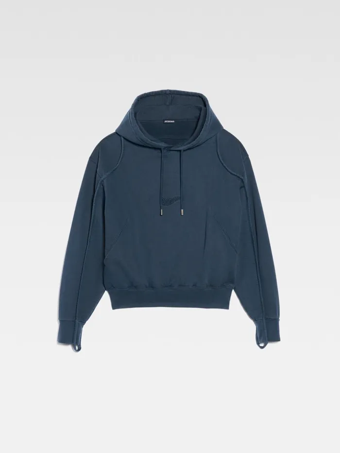 WomenMen Sweatshirts and Joggings JACQUEMUS The Camargue Sweatshirt Dark Navy WomenMen Sweatshirts and Joggings JACQUEMUS The Camargue Sweatshirt Dark Navy