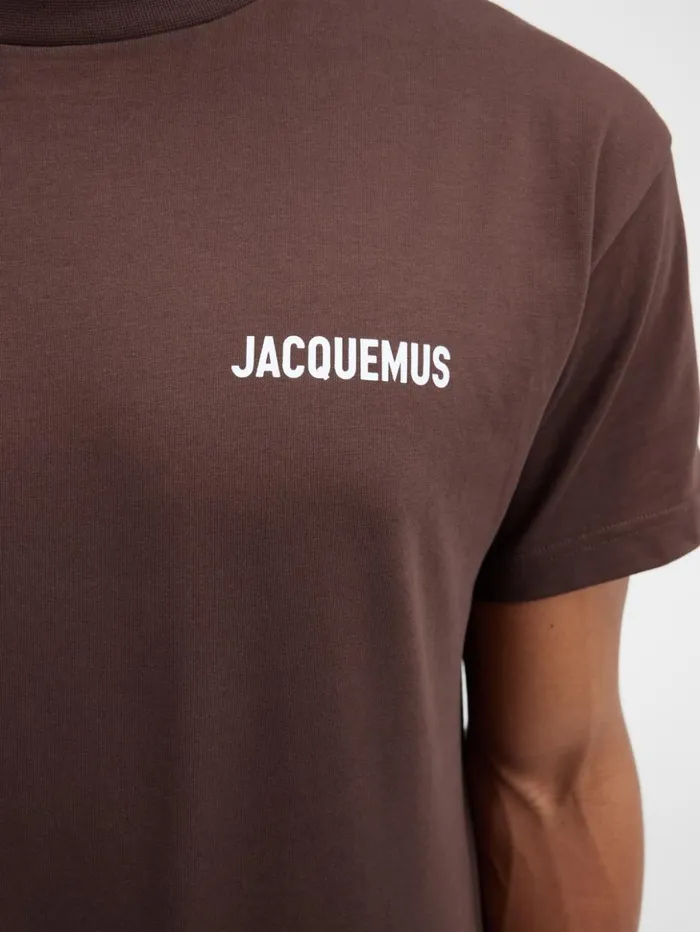 WomenMen Tshirts JACQUEMUS The Jacquemus Tshirt Brown WomenMen Tshirts JACQUEMUS The Jacquemus Tshirt Brown