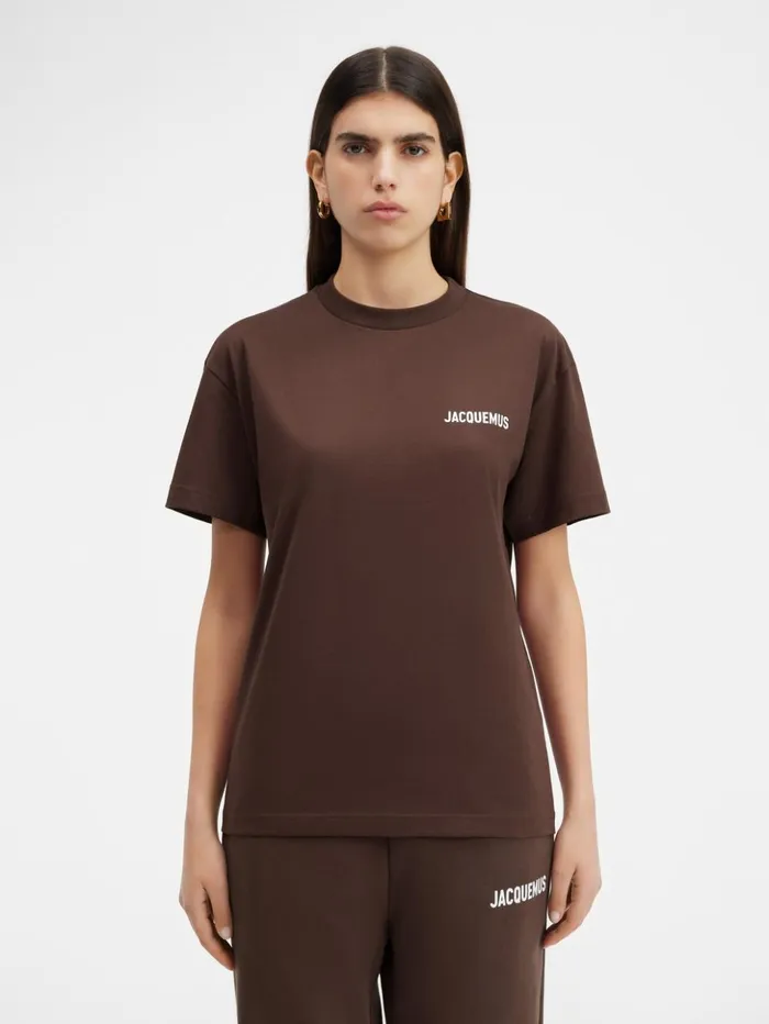 WomenMen Tshirts JACQUEMUS The Jacquemus Tshirt Brown WomenMen Tshirts JACQUEMUS The Jacquemus Tshirt Brown