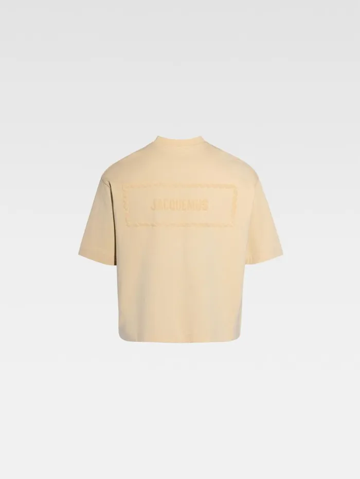 WomenMen Tshirts JACQUEMUS The Torsade Tshirt Beige WomenMen Tshirts JACQUEMUS The Torsade Tshirt Beige