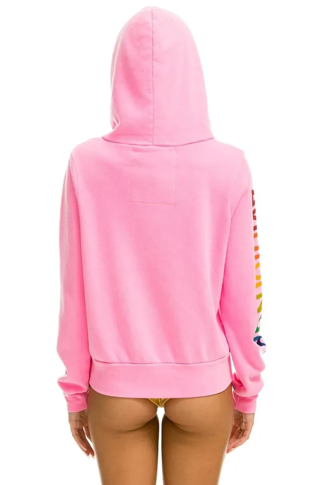 WomenMen Tops Aviator Nation AVIATOR NATION HOODIE 8211 NEON PINK WomenMen Tops Aviator Nation AVIATOR NATION HOODIE 8211 NEON PINK