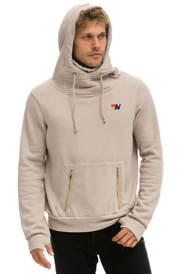 WomenMen Tops Aviator Nation NINJA PULLOVER HOODIE 8211 SAND WomenMen Tops Aviator Nation NINJA PULLOVER HOODIE 8211 SAND