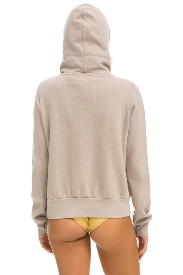 WomenMen Tops Aviator Nation NINJA PULLOVER HOODIE 8211 SAND WomenMen Tops Aviator Nation NINJA PULLOVER HOODIE 8211 SAND