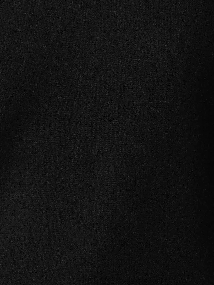Women Merino Ruffle Waistcoat Black Jigsaw Party