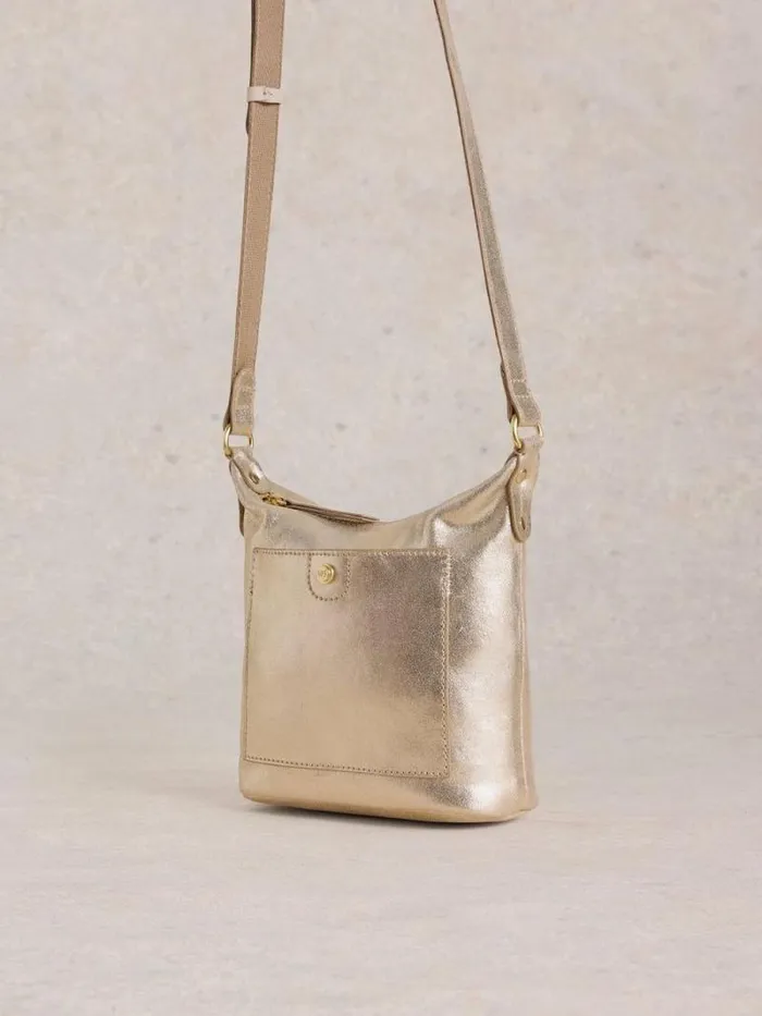Women Mini Leather Fern Crossbody Gold Tone Metallic White Stuff Bags and Purses Women Mini Leather Fern Crossbody Gold Tone Metallic White Stuff Bags and Purses