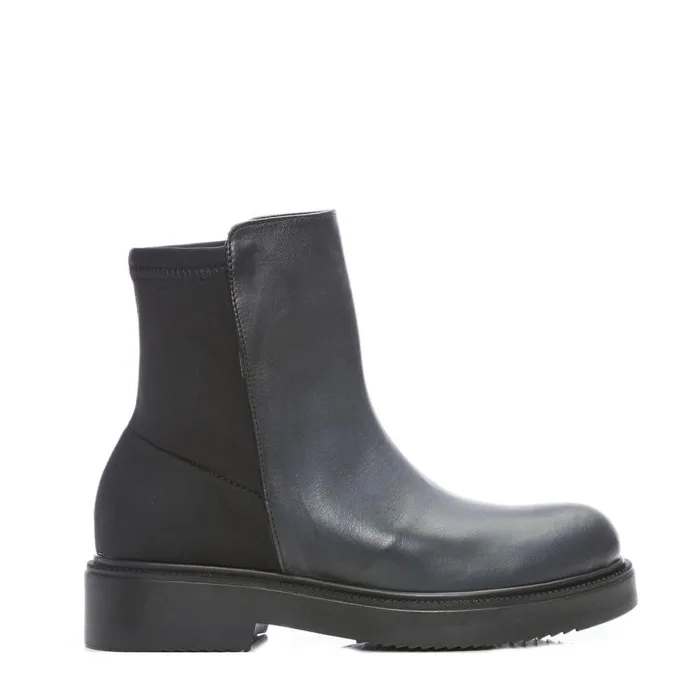 Women Moda In Pelle Black Boots Bsoleful B City Black Leather