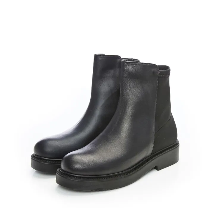 Women Moda In Pelle Black Boots Bsoleful B City Black Leather