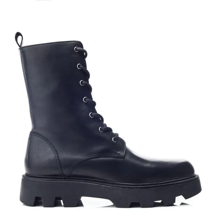 Women Moda In Pelle Black Boots Bsoleful BDudley Black Leather