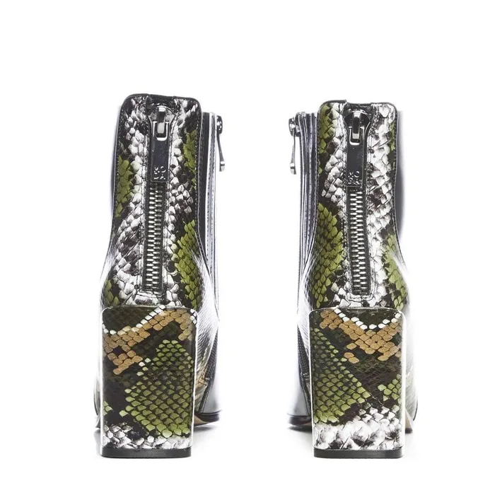 Women Moda In Pelle Black Boots Taysha Black Porvair