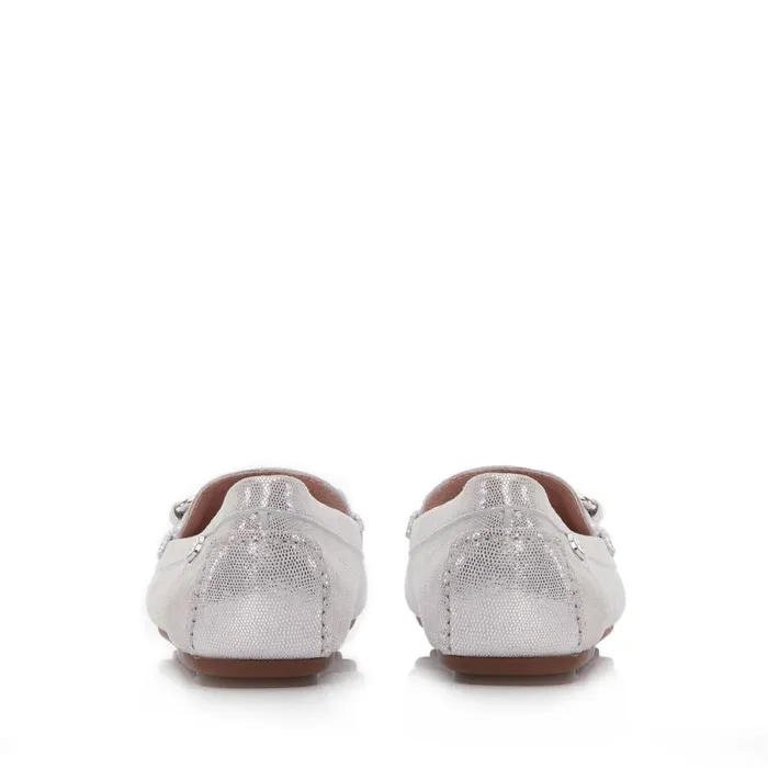 Women Moda In Pelle Brogues And Loafers Francheska Rose Gold Leather