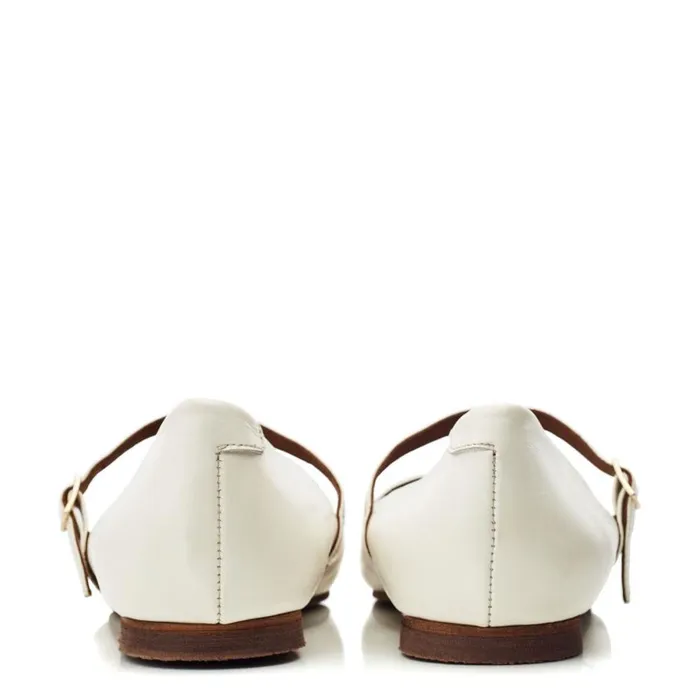 Women Moda In Pelle Casual Shoes Ellysa Cream Leather