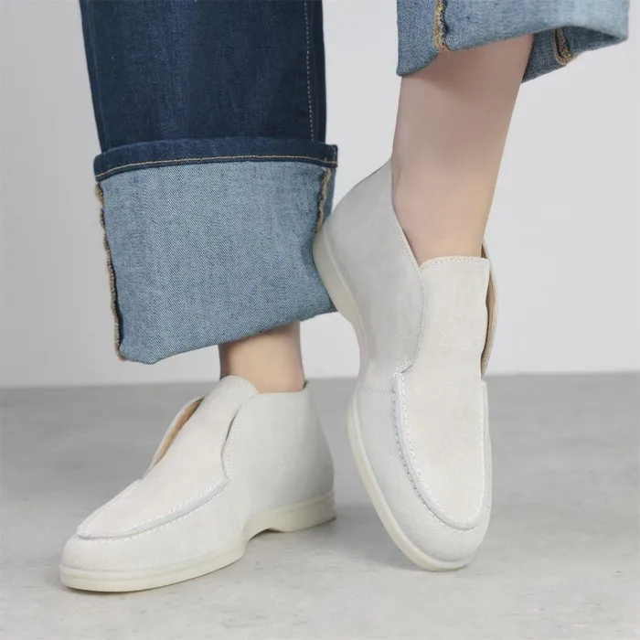 Women Moda In Pelle Casual Shoes Everette Grey Suede