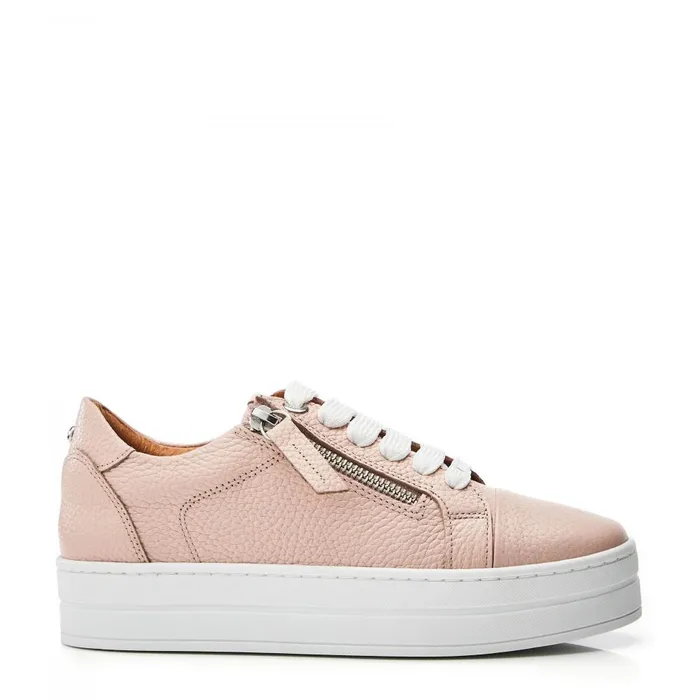 Women Moda In Pelle Casual Trainers Abbiy Cameo Leather