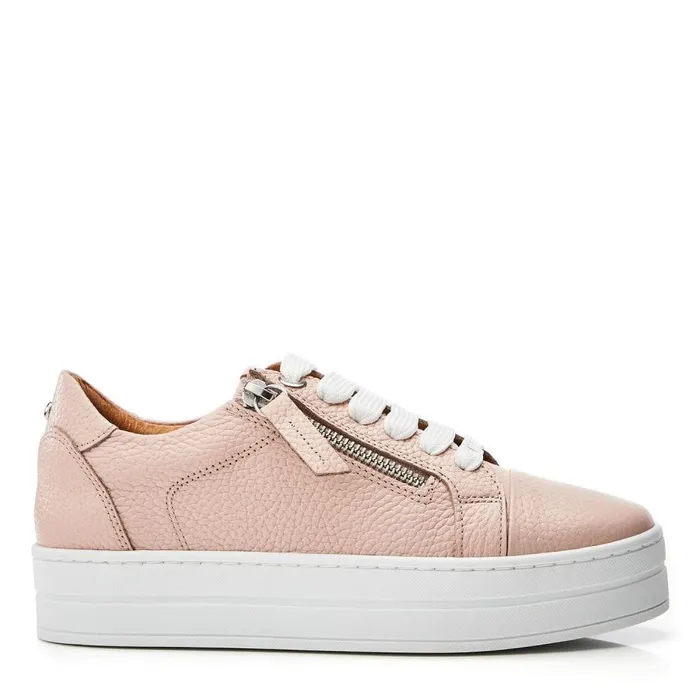 Women Moda In Pelle Casual Trainers Abbiy Cameo Leather