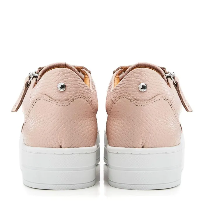 Women Moda In Pelle Casual Trainers Abbiy Cameo Leather