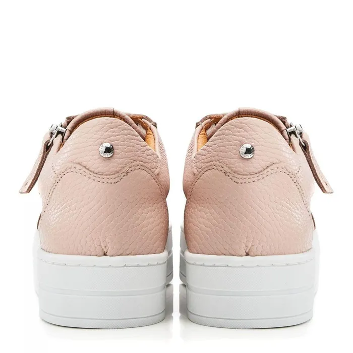 Women Moda In Pelle Casual Trainers Abbiy Cameo Leather