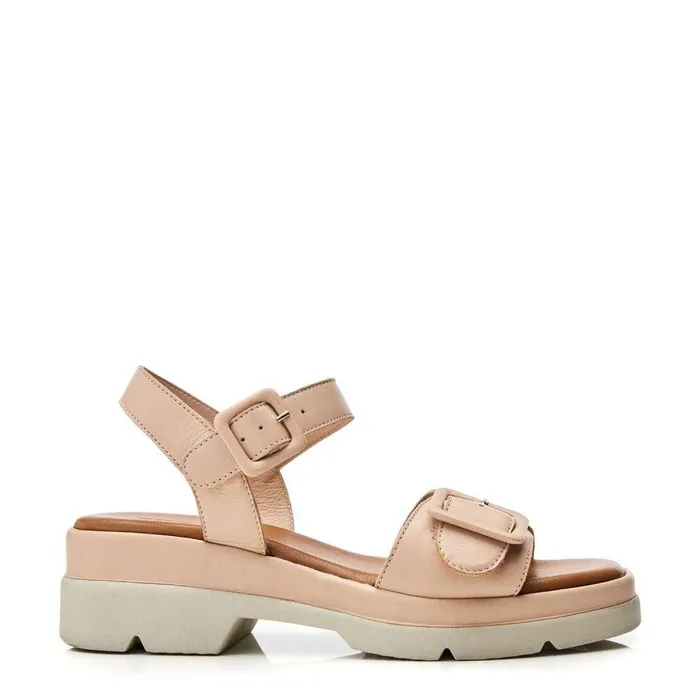 Women Moda In Pelle Heeled Sandals Shoon Sh Shore Cameo Leather