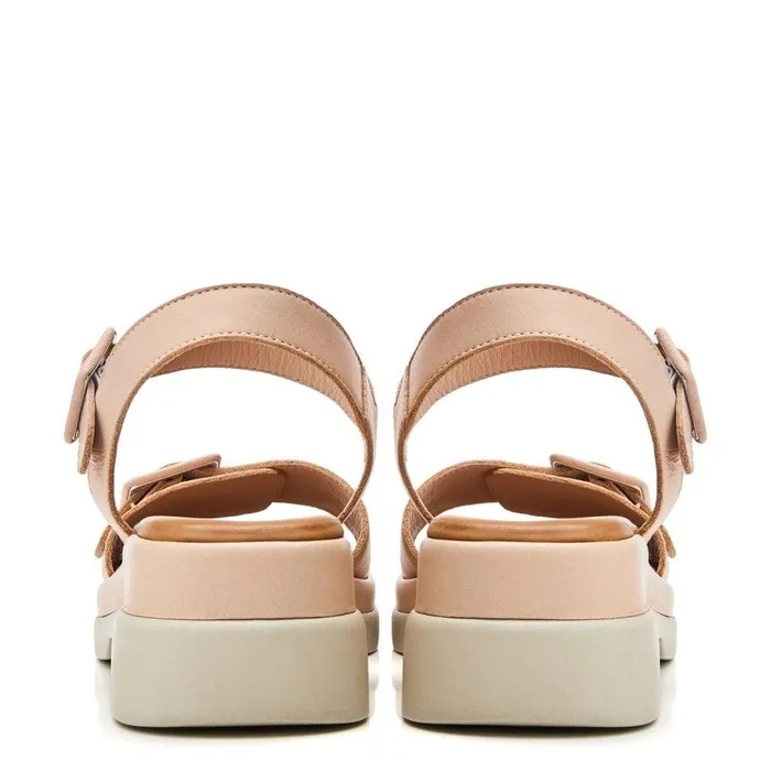 Women Moda In Pelle Heeled Sandals Shoon Sh Shore Cameo Leather