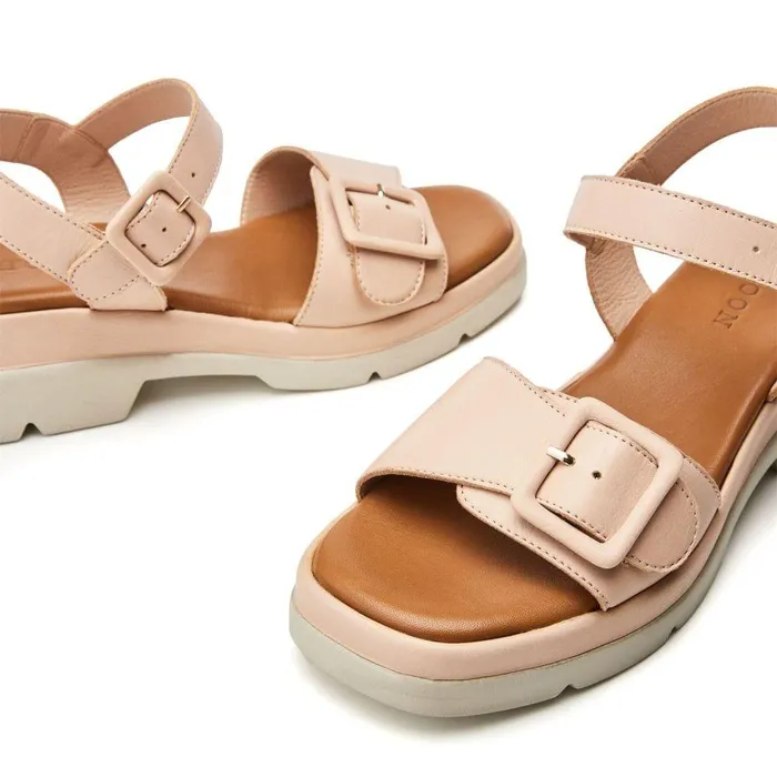 Women Moda In Pelle Heeled Sandals Shoon Sh Shore Cameo Leather