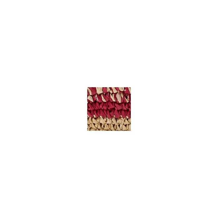 Women Moda In Pelle Tote Bags Sorrento Bag Raspberry Raffia