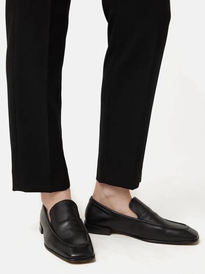 Women Modern Crepe Marden Trouser Black Jigsaw Coords