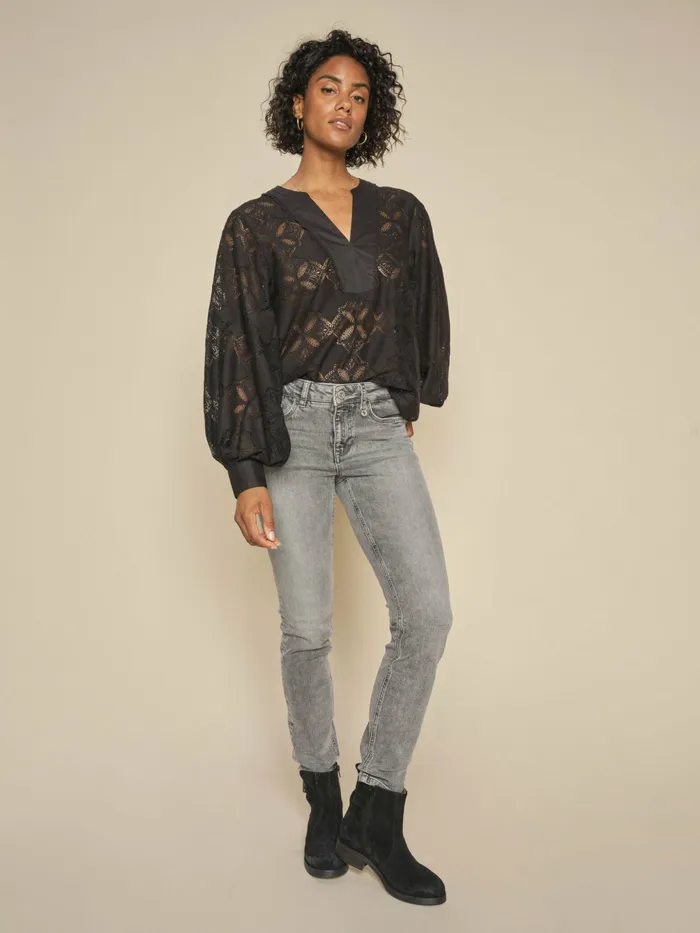 Women MOS MOSH MMVice Chic Jeans Light Grey Jeans
