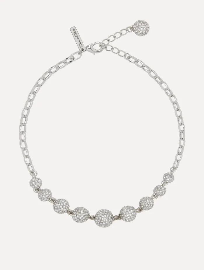 Women Necklaces Oscar De La Renta Crystal Sphere Necklace Crystal