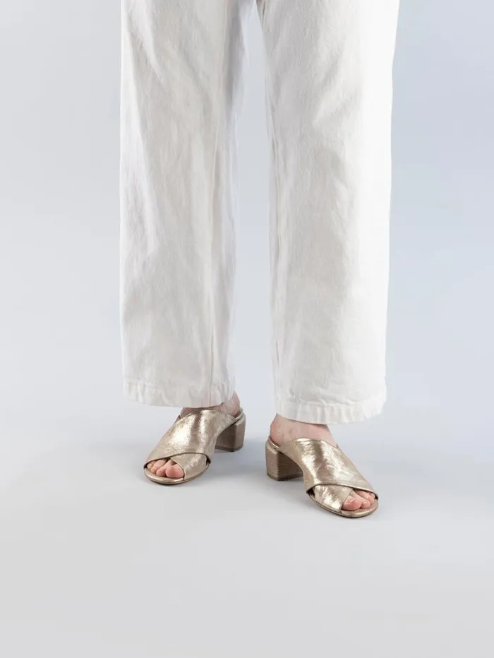 Women Officine Creative Footwear HADRY 007 Taupe Leather Slide Sandals Women Officine Creative Footwear HADRY 007 Taupe Leather Slide Sandals