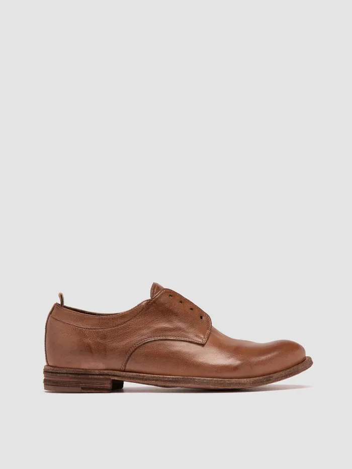 Women Officine Creative Footwear LEXIKON 501 Brown Leather Derby Shoes