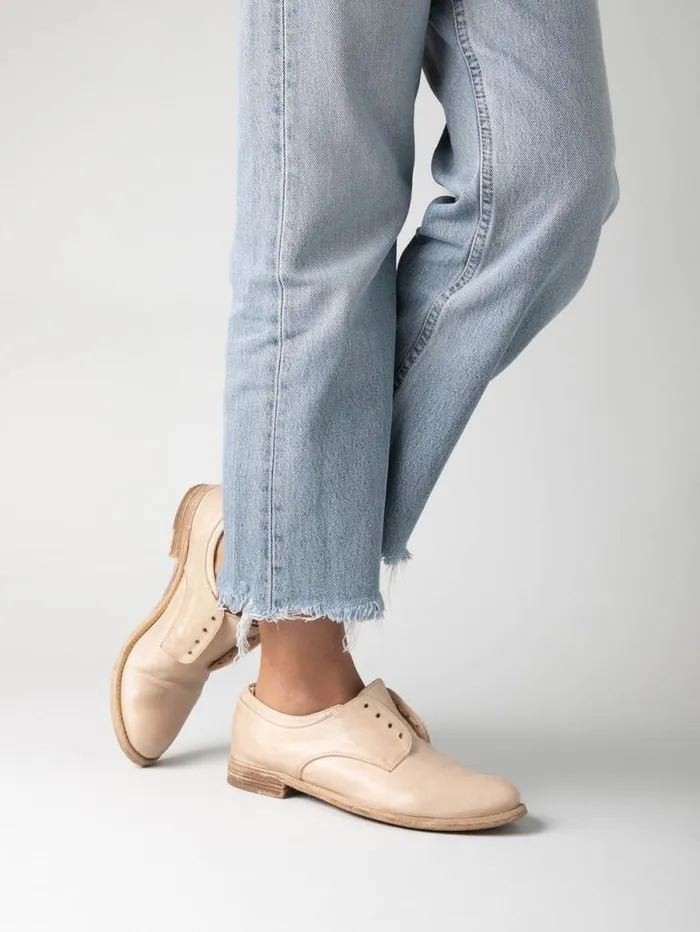 Women Officine Creative Footwear LEXIKON 501 Brown Leather Derby Shoes Women Officine Creative Footwear LEXIKON 501 Brown Leather Derby Shoes