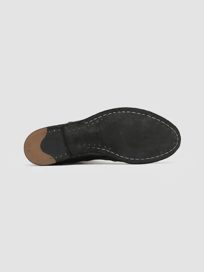 Women Officine Creative Footwear LEXIKON 528 Black Leather Booties