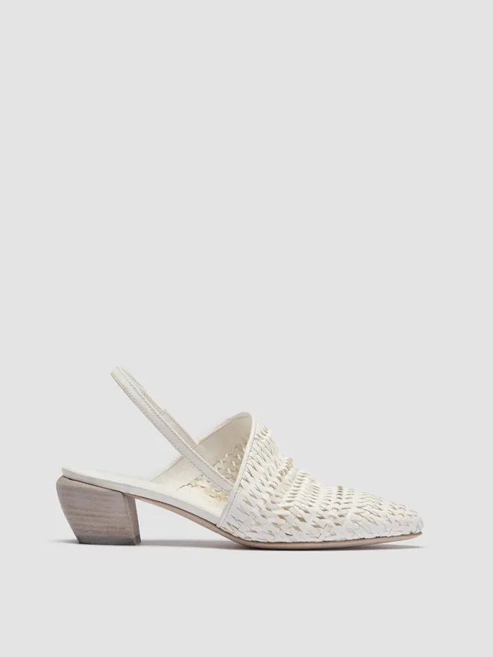 Women Officine Creative Footwear SALLY 032 White Slingback Sandals