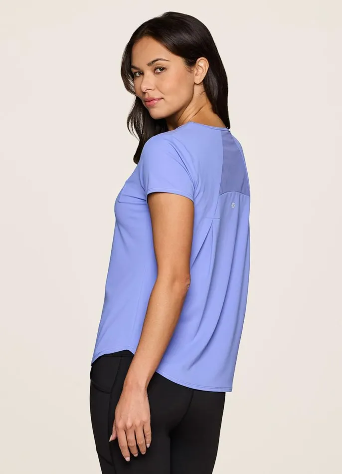 Women On The Run Tee Periwinkle RBX Active TShirts