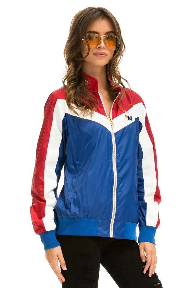 Women Outerwear Aviator Nation WINDBREAKER JACKET 8211 CLASSIC USA Women Outerwear Aviator Nation WINDBREAKER JACKET 8211 CLASSIC USA