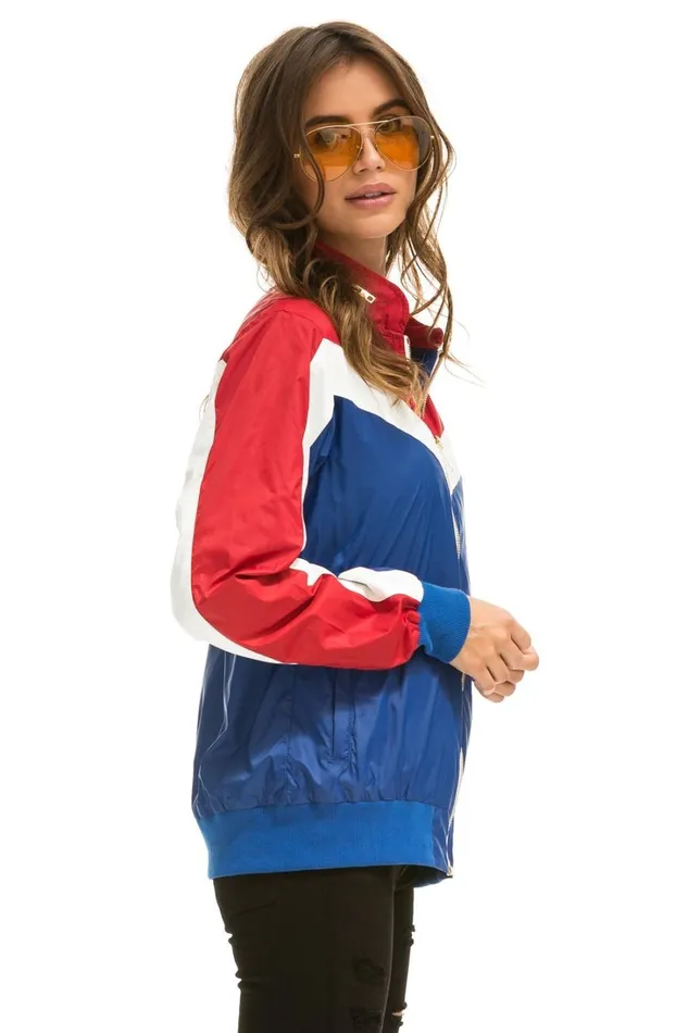 Women Outerwear Aviator Nation WINDBREAKER JACKET 8211 CLASSIC USA Women Outerwear Aviator Nation WINDBREAKER JACKET 8211 CLASSIC USA