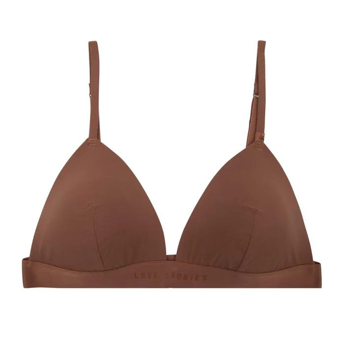 Women Padded Bralettes Love Stories Coco Bralette Medium Brown
