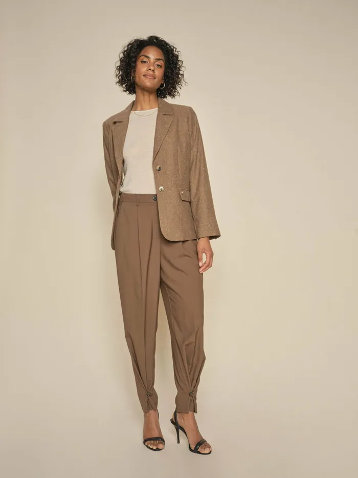 Women Pants MOS MOSH MMPetra Roy Pant Rain Drum