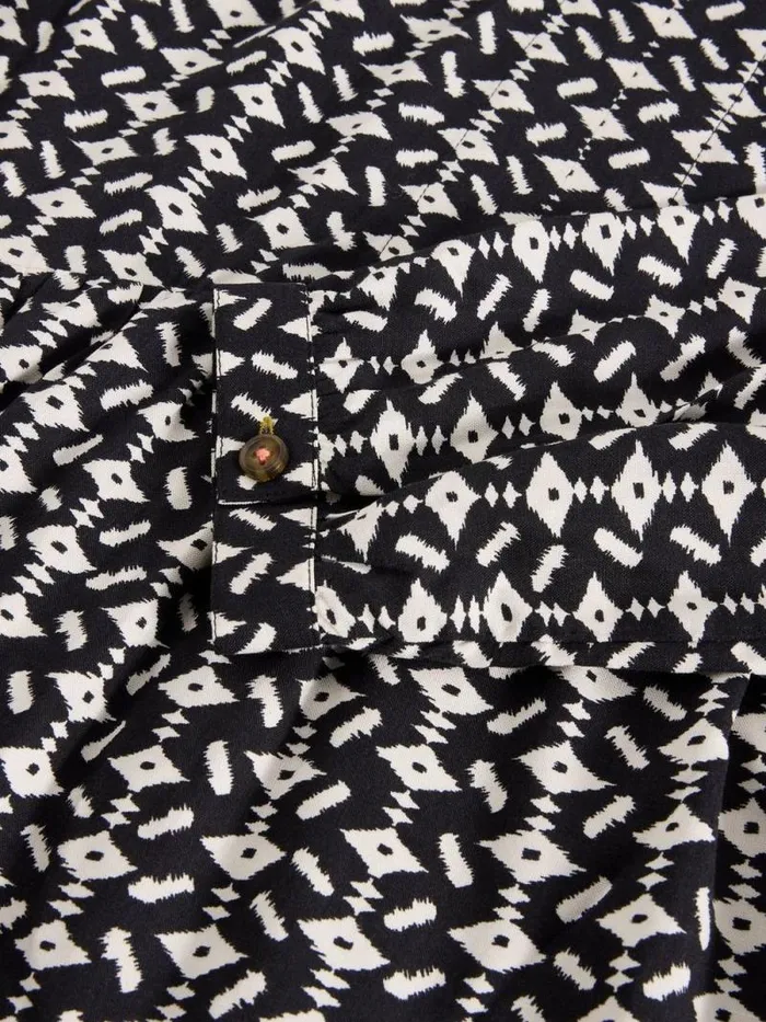 Women Penelope Dress Black Print White Stuff Dresses Women Penelope Dress Black Print White Stuff Dresses