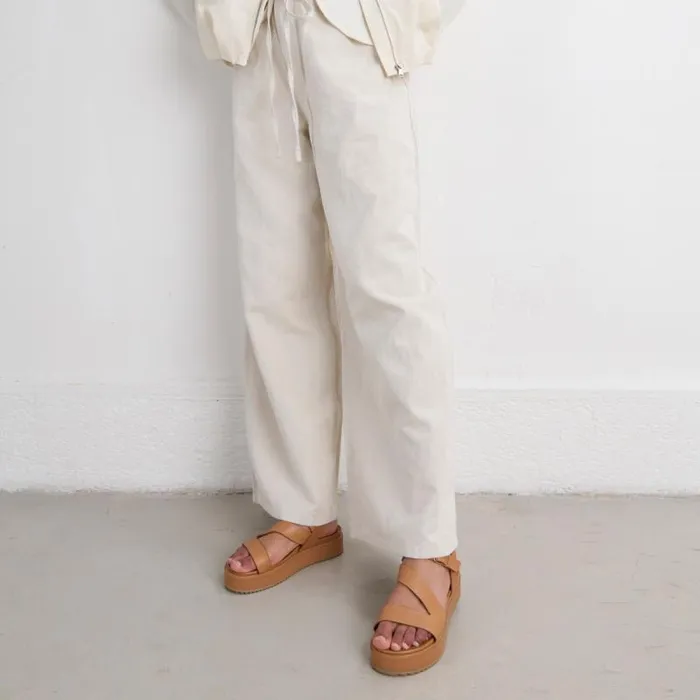 Women Platform Sandals With Straps Camel JONAK Sandals