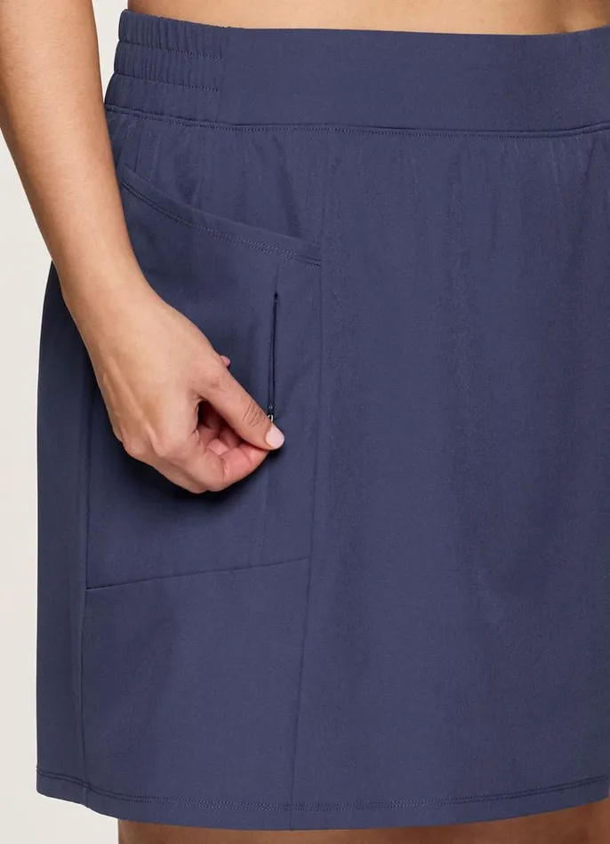 Women Plus Prime Perfect Weekend Skort Smoke Blue RBX Active Skorts